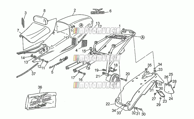 Achterframe