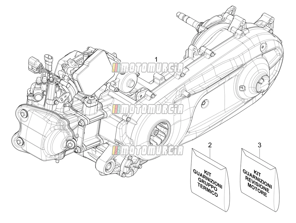 Motor montage