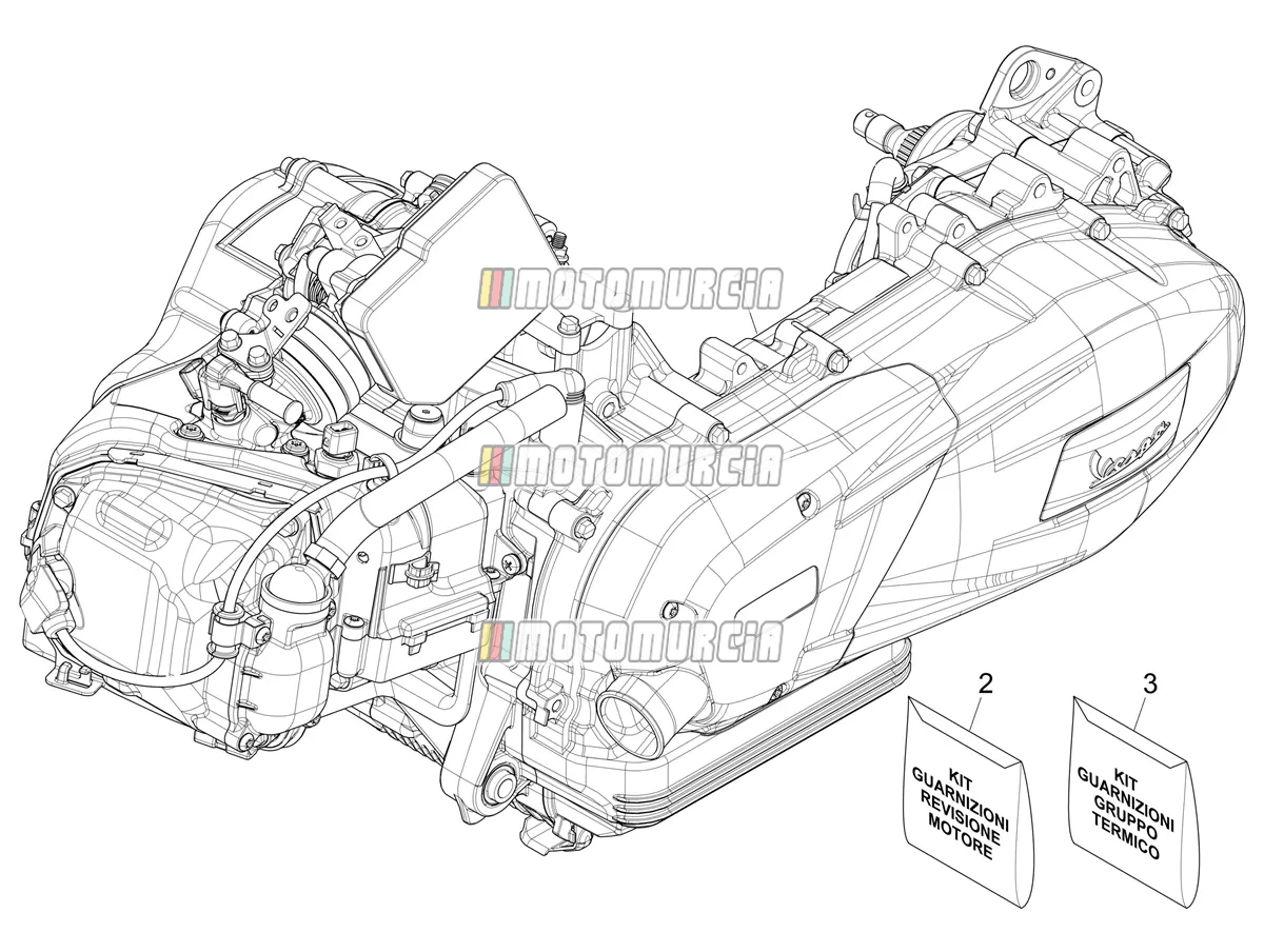 Motor montage