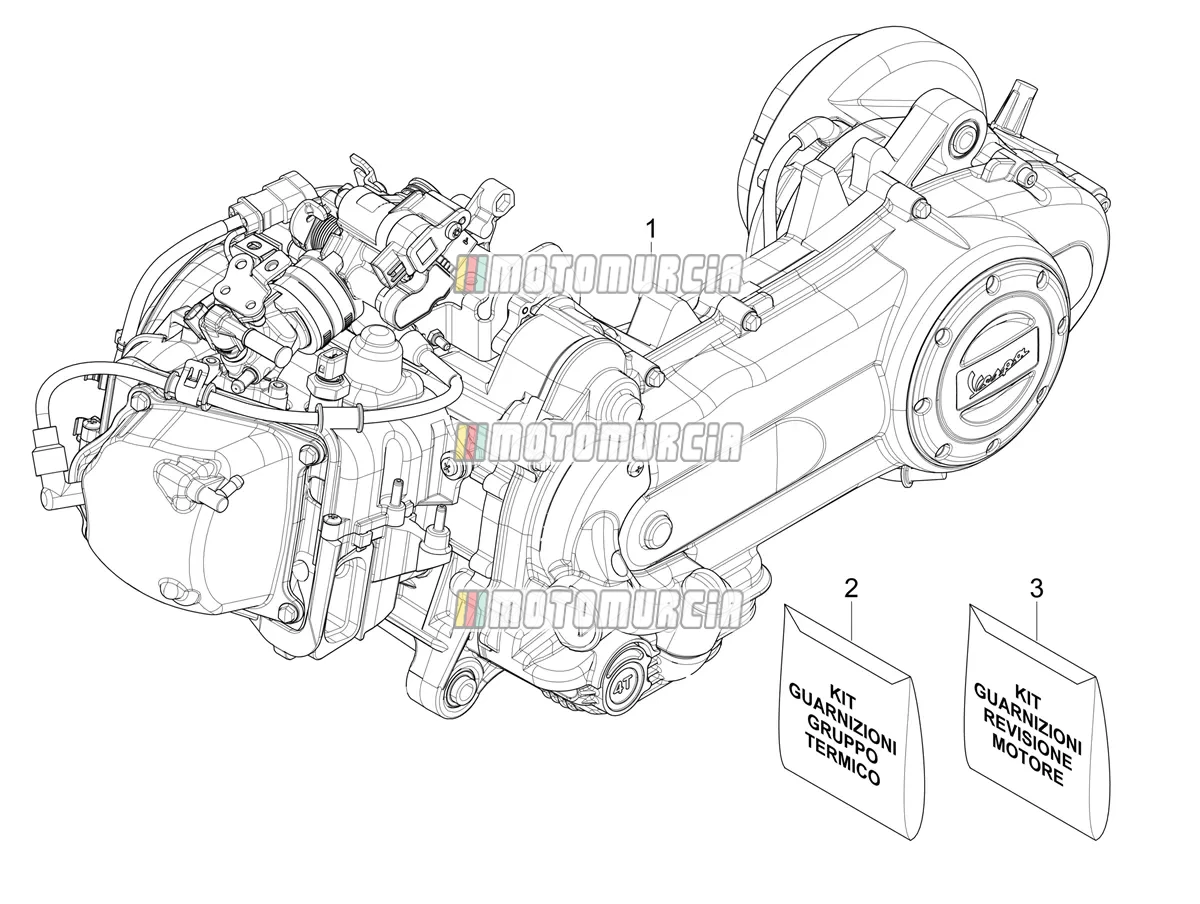 Motor montage