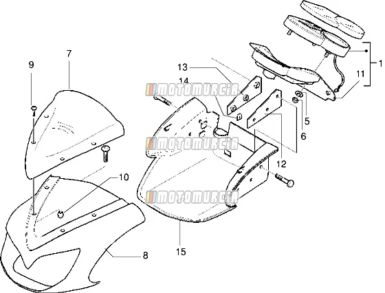 Dashboard / Front Cowling