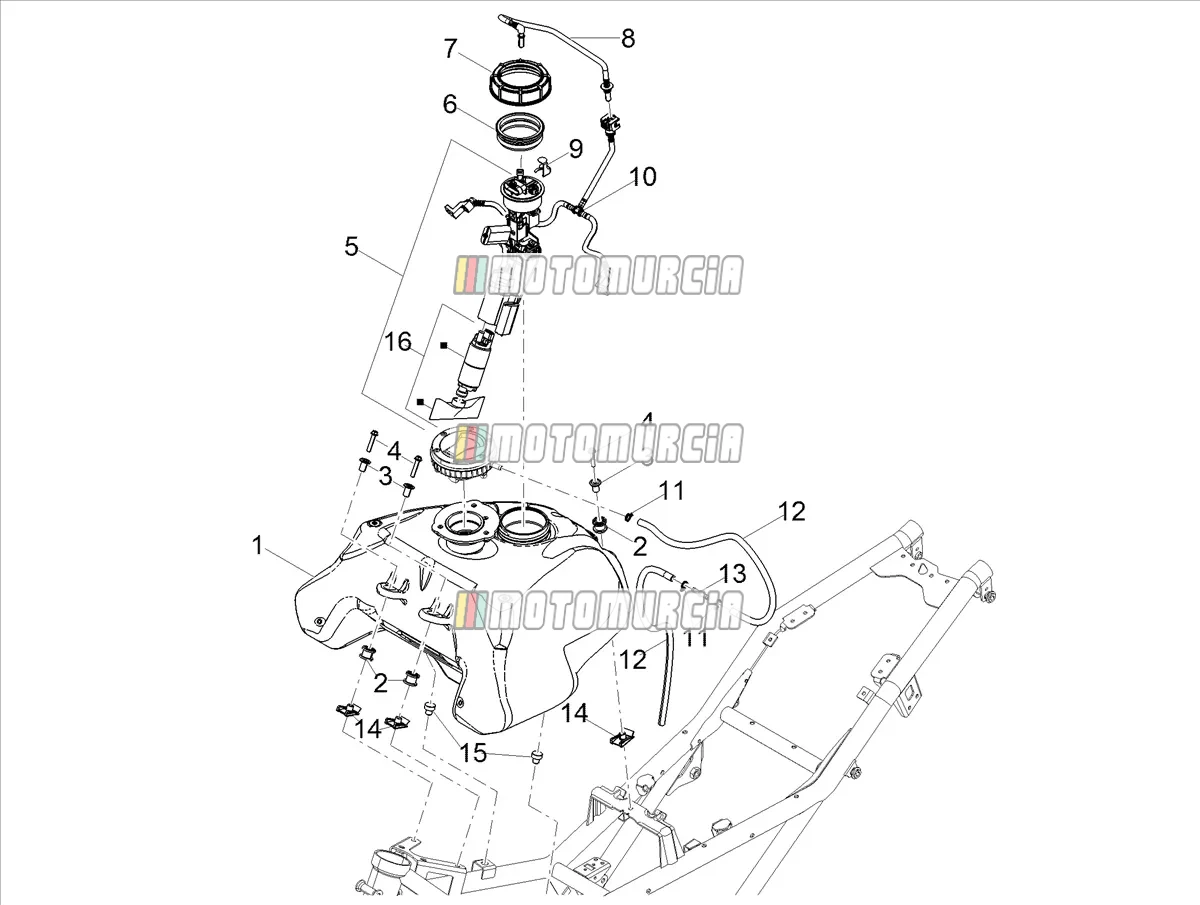Brandstoftank