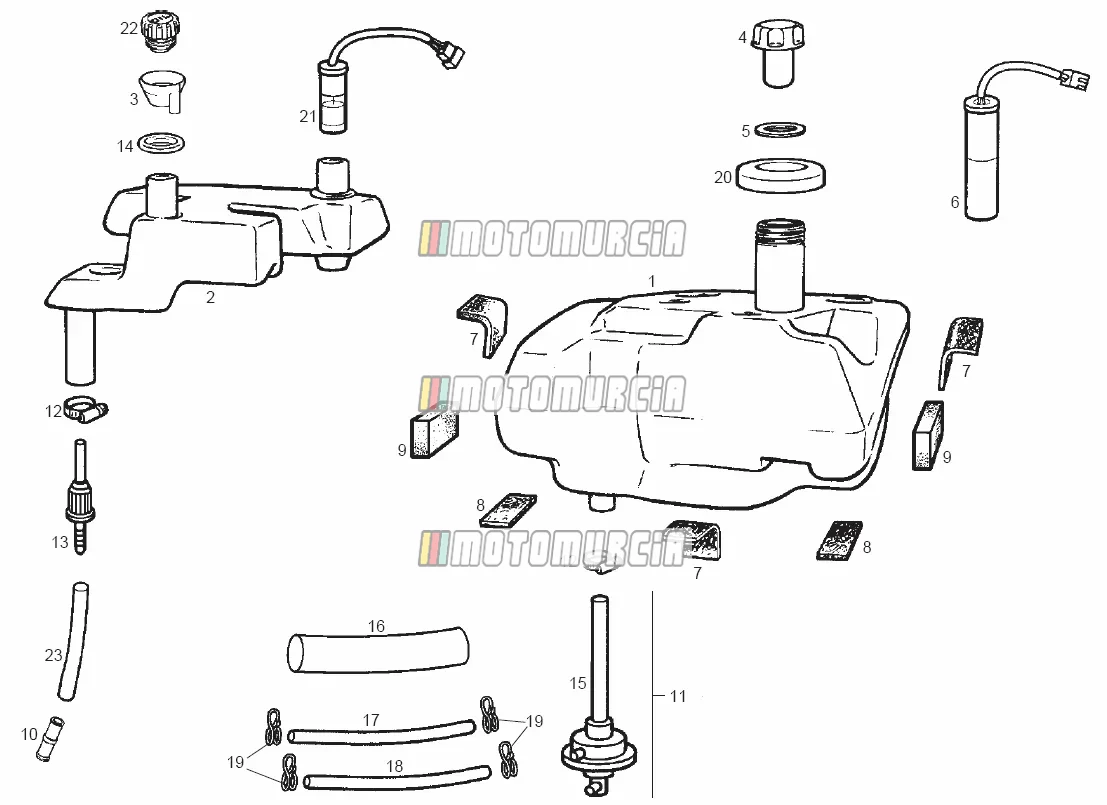 Brandstoftank