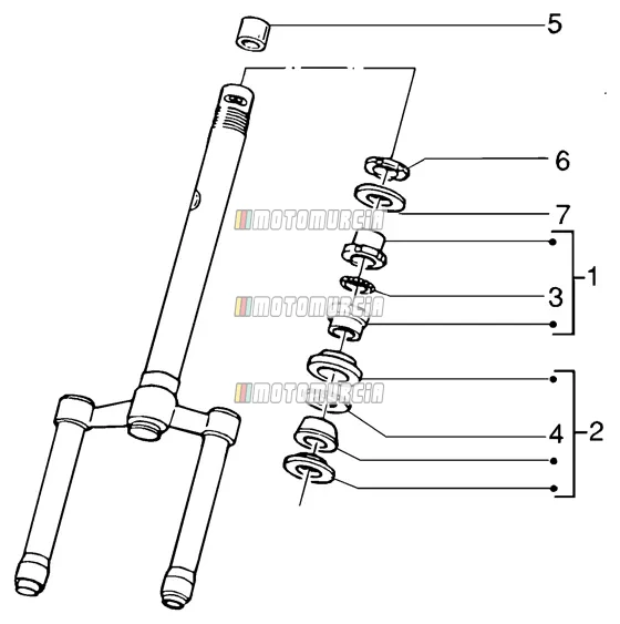 Steering Stem /  Bearings