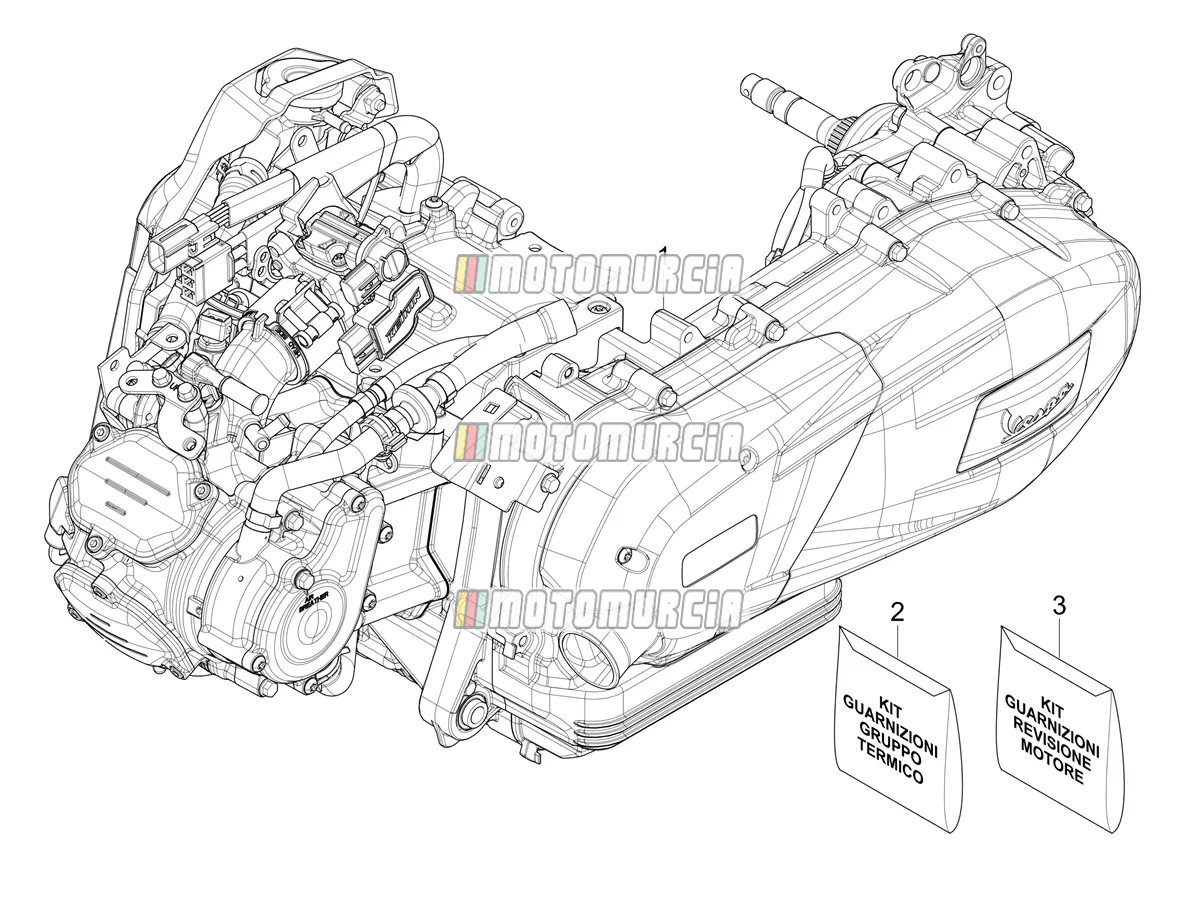 Motor montage