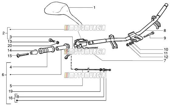Handlebar component parts