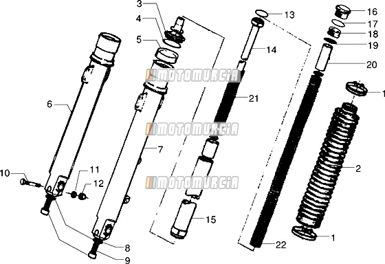 Suspension avant - amortisseur(s)