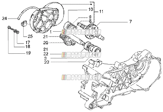 Rear Wheel Shaft