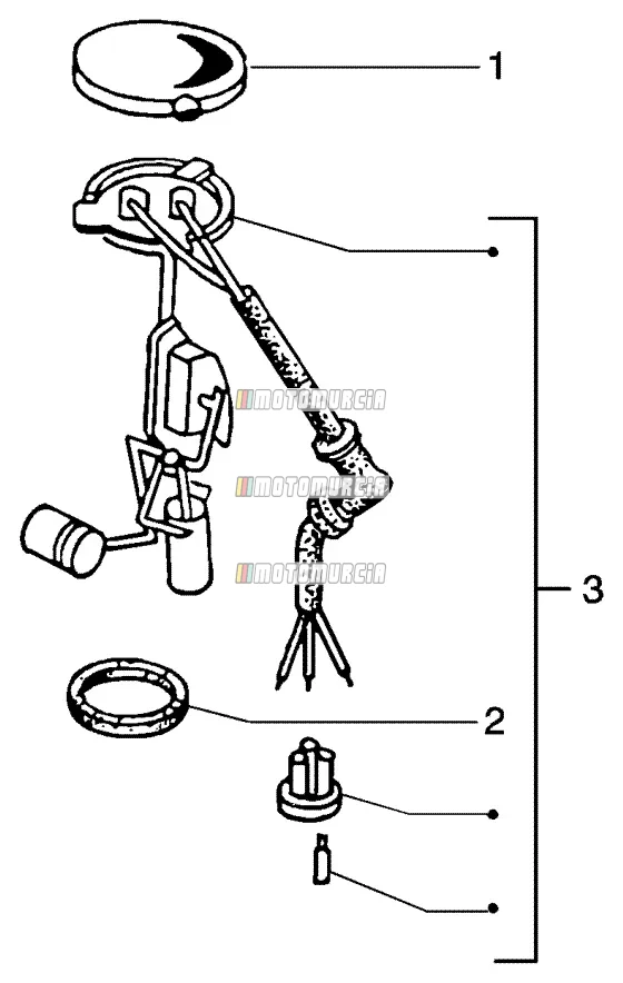 Brandstof niveaumeter