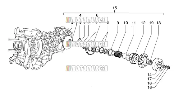 Driven Pulley