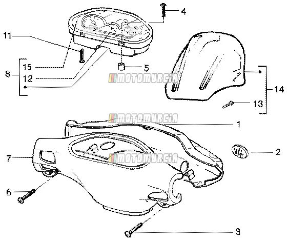 Dashboard - Handlebar Cover