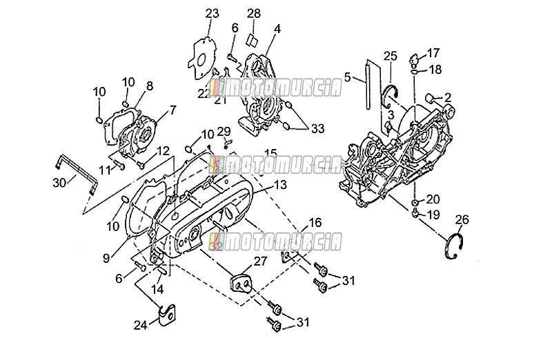 Crankcase 50