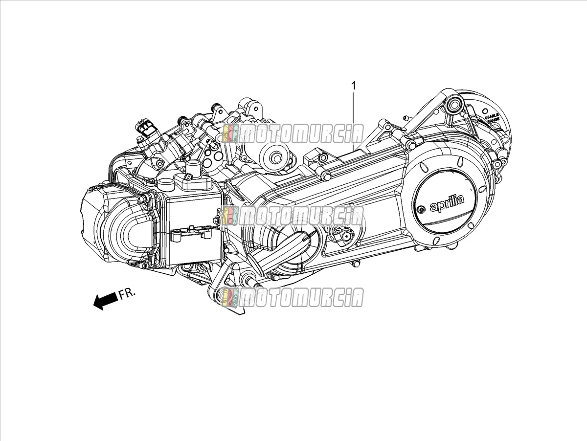 Motor montage