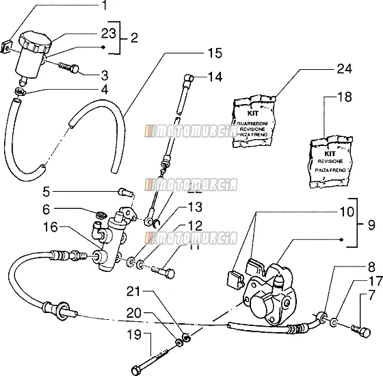 Front Brake Cylinder-brake Caliper