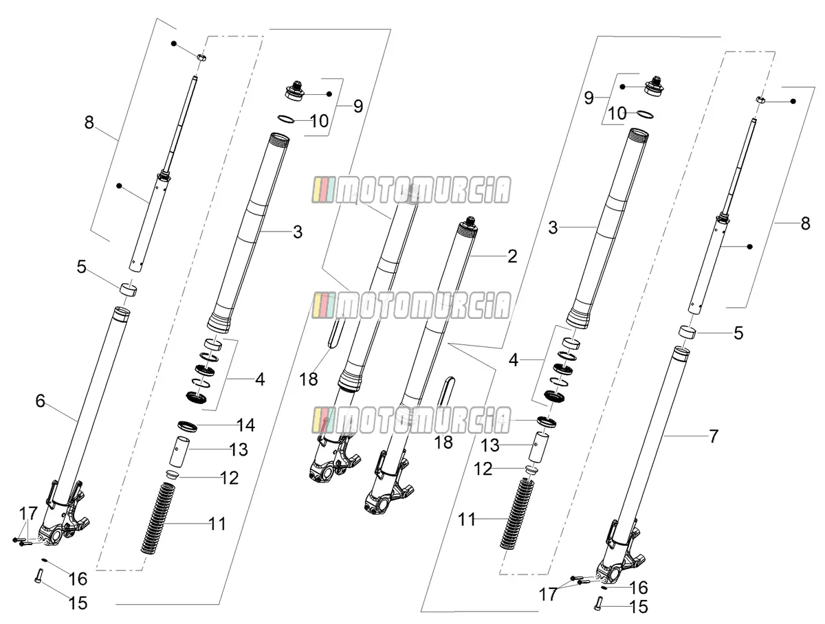 Fourche avant Wuxi Top