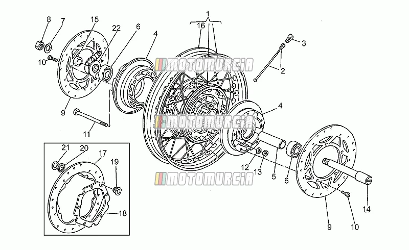 Roue avant