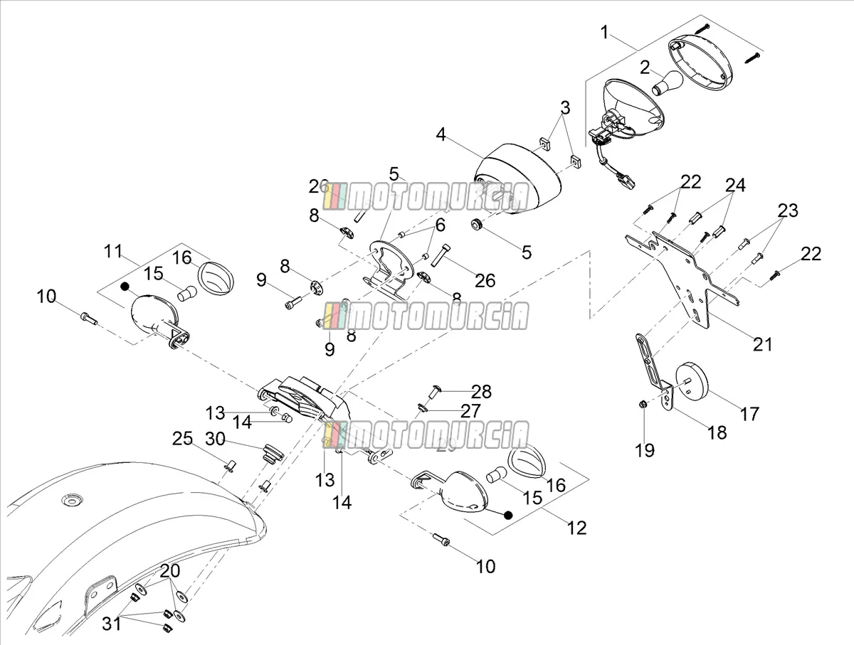 Faros traseros