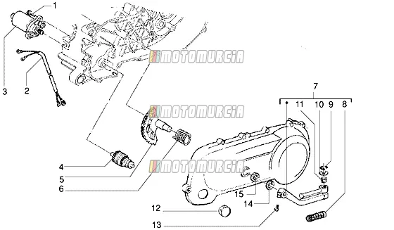 Starting motor - Kickstarter