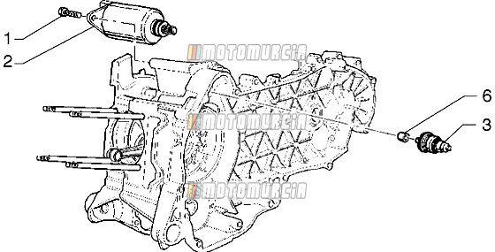 Démarreur du moteur