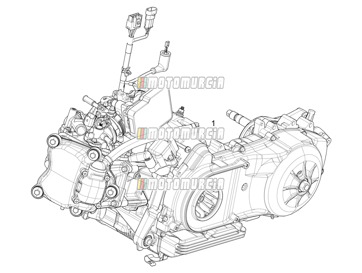 Motor montage
