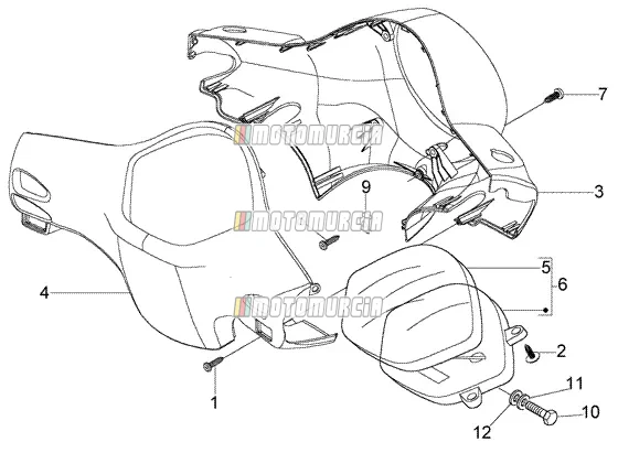 Speedomètres KMS.-Handlebar Covers