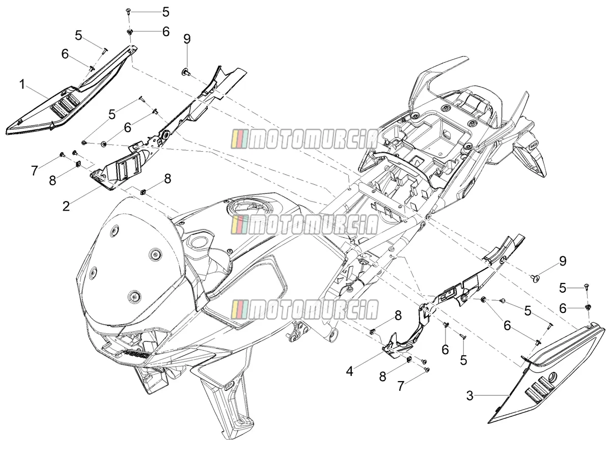 Carrosserie centrale