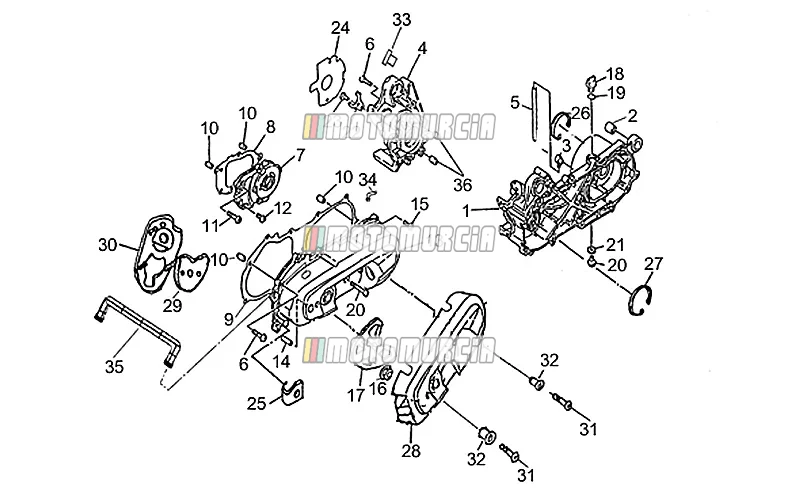 Crankcase 100