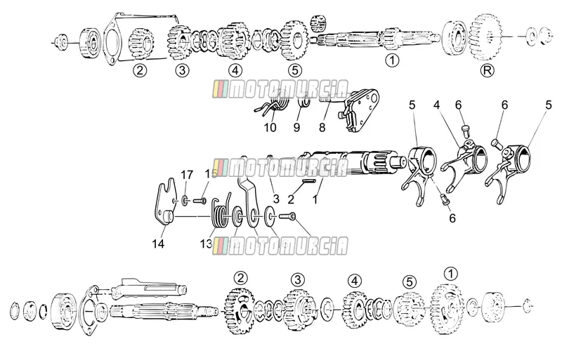 Versnellingsbak Selector