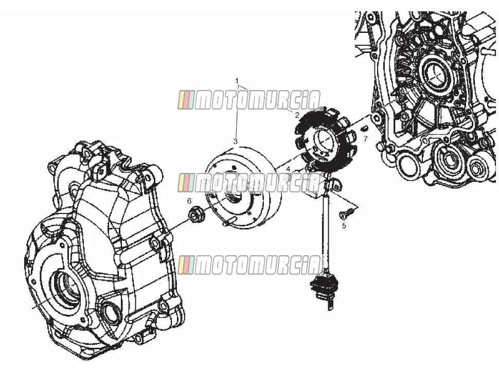 Cdi magneto conjunto