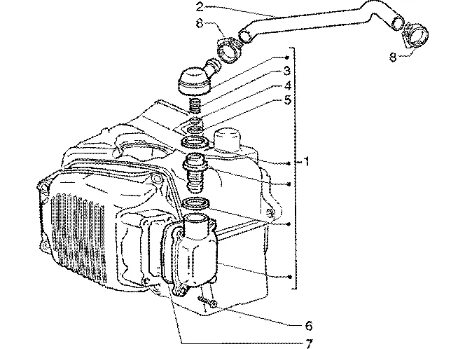Robinet de vidange d'huile