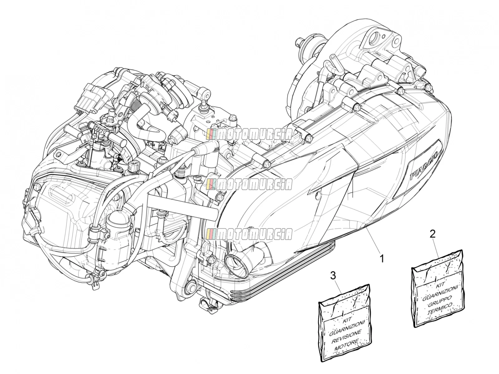 Moteur, assemblage
