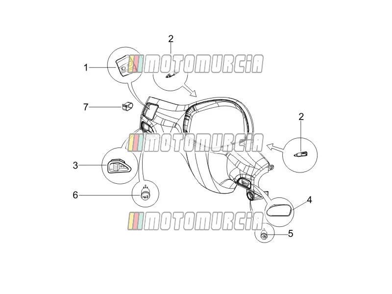 Sélecteurs - interrupteurs - boutons