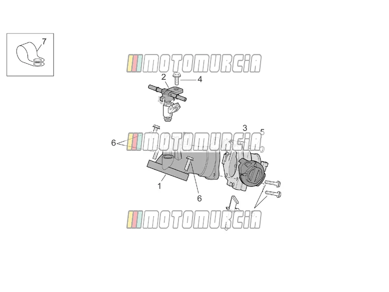 Motor » gasklephuis