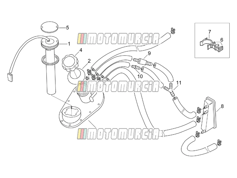 Brandstofniveausensor 96 m.i.b+97