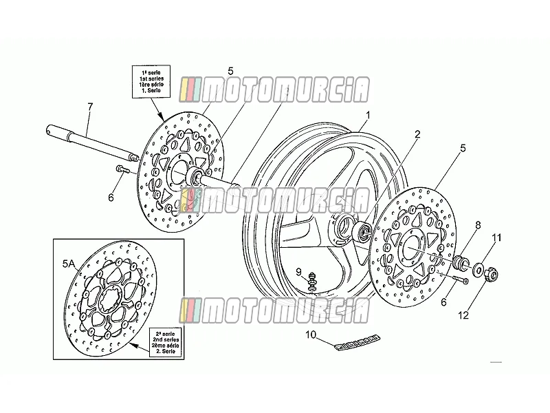 Roue avant