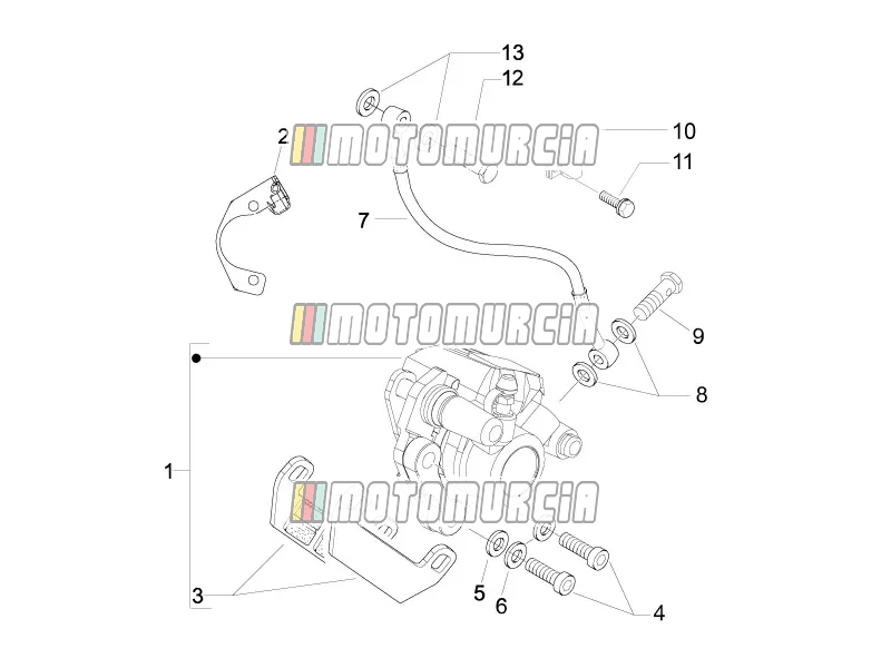 Durites de freins - étriers