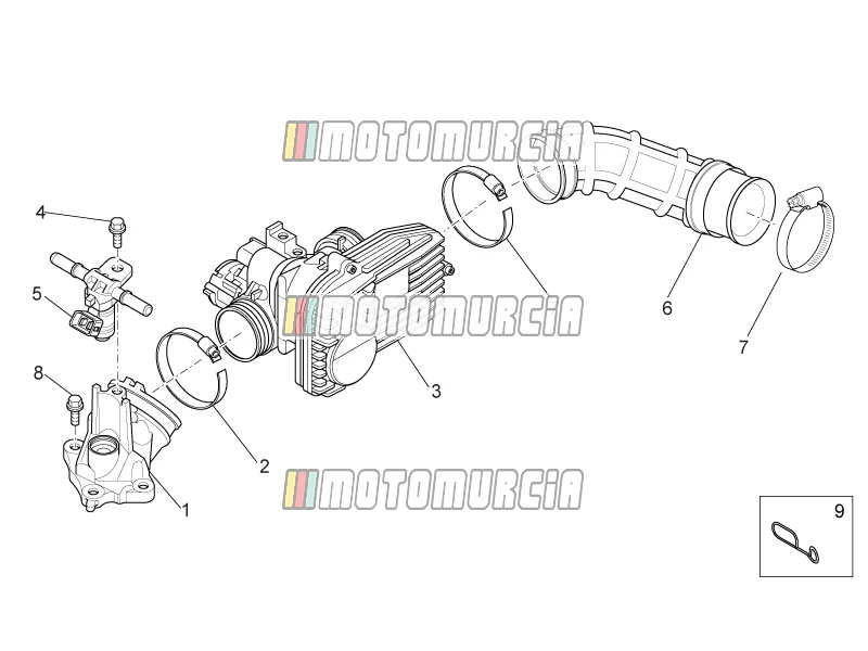 Motor » gasklephuis