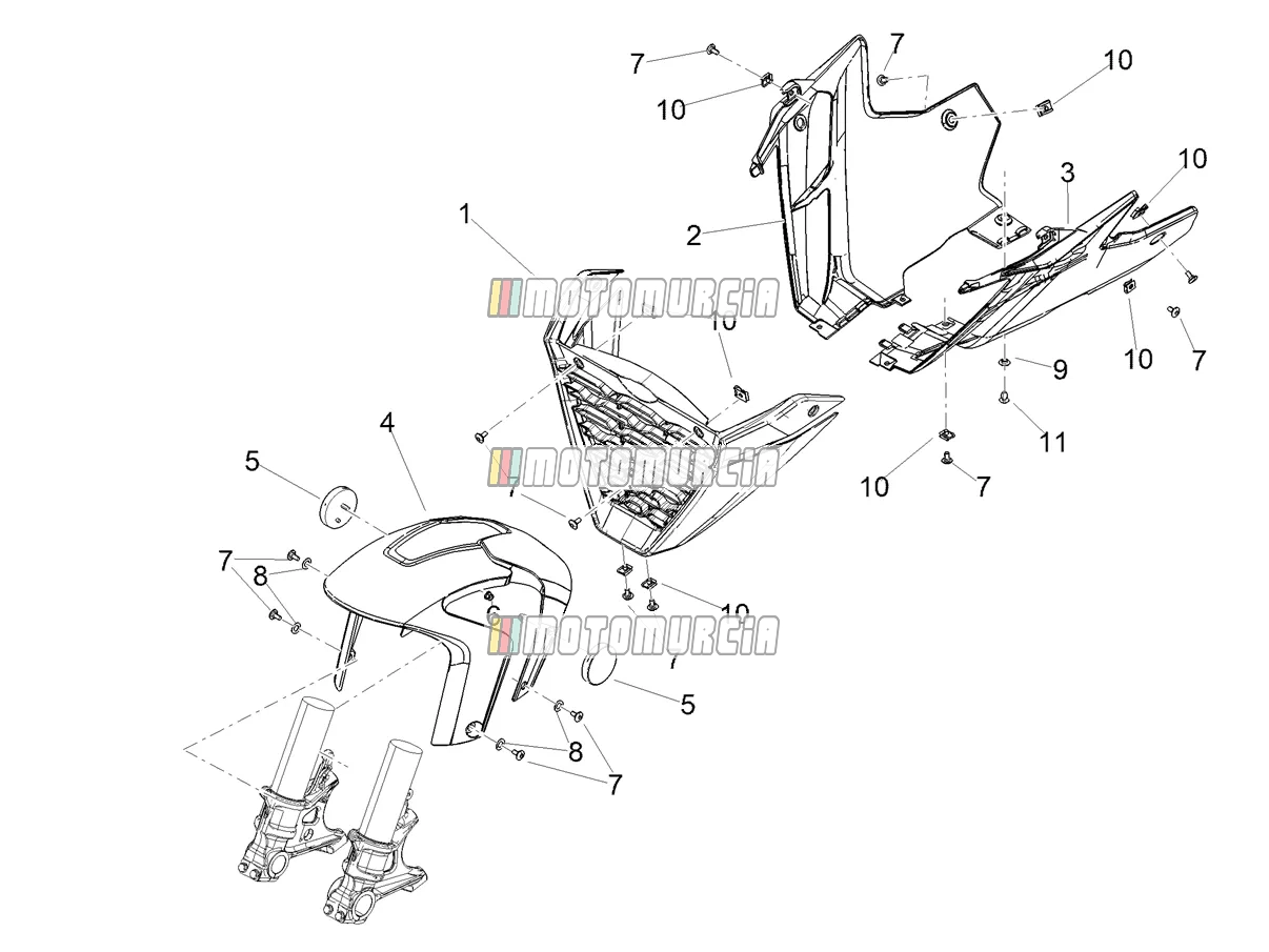 Front Mudguard-pillar