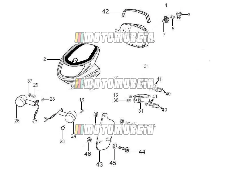 Phares avant - clignotants