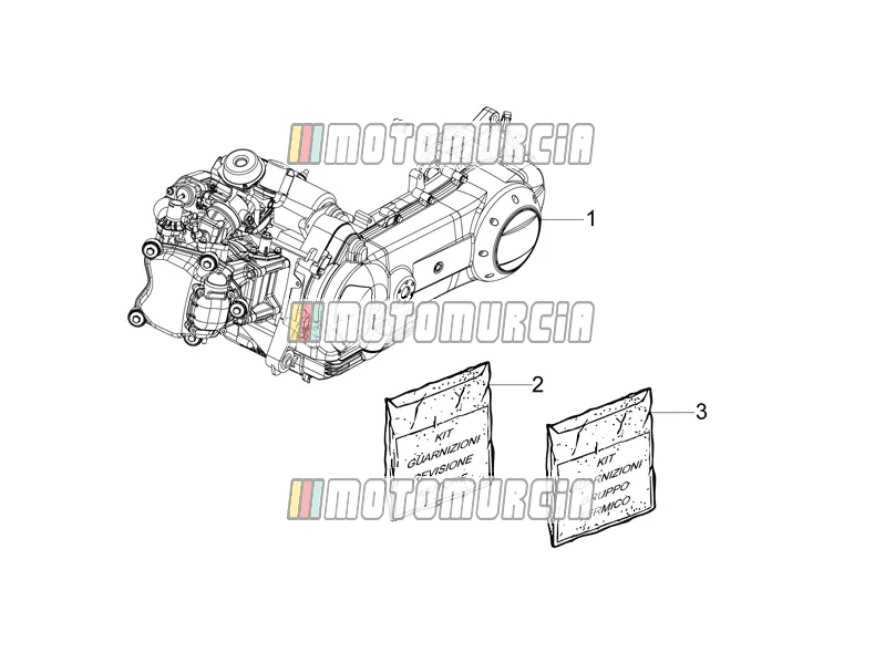 Motor - pakkingen