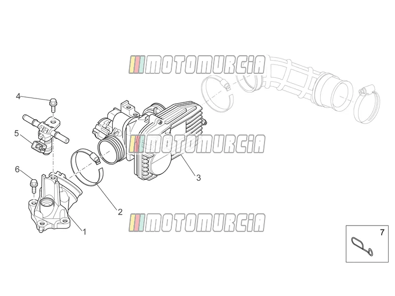 Motor » gasklephuis