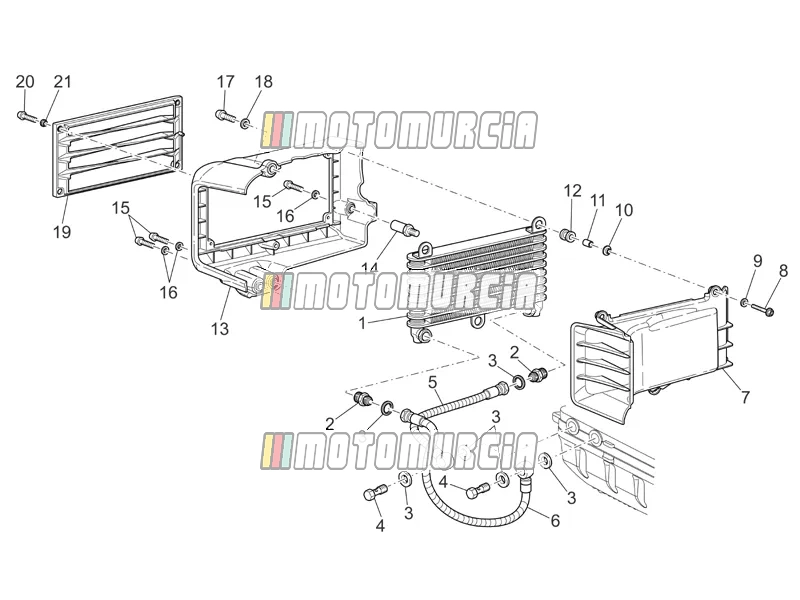 Olie radiateur
