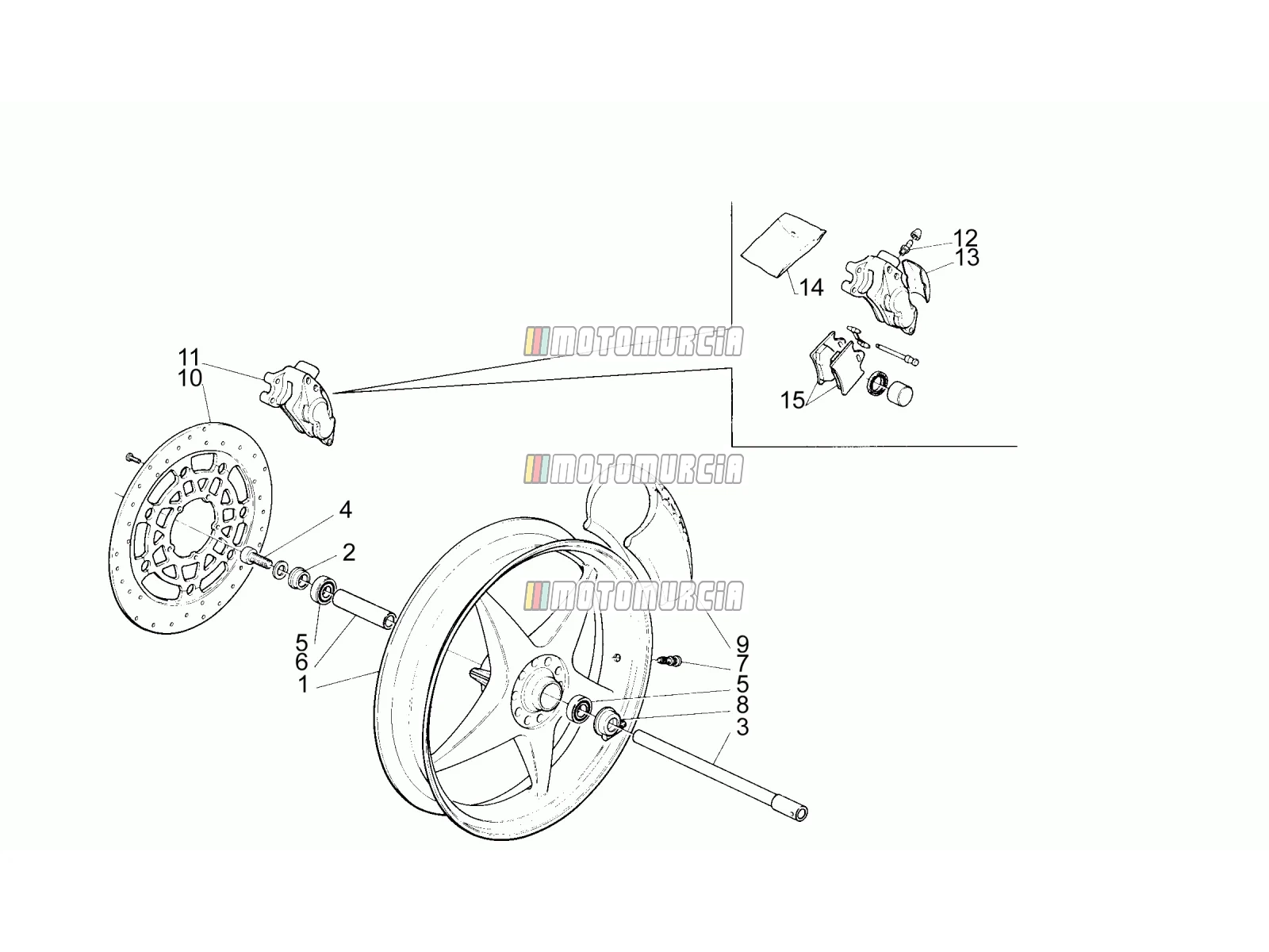 Roue avant