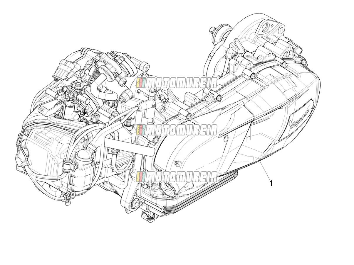 Motor, montage