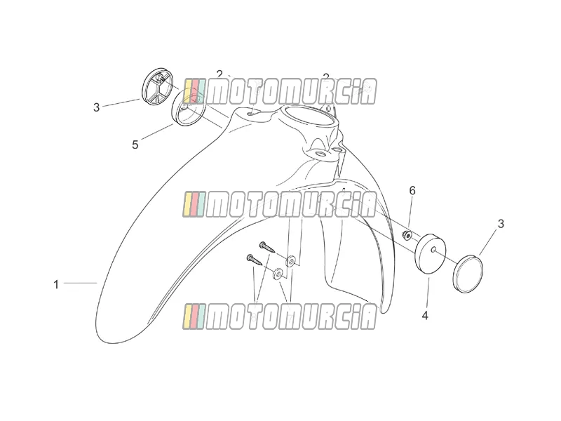 Frame » Front Body Vi - Front Mudguard