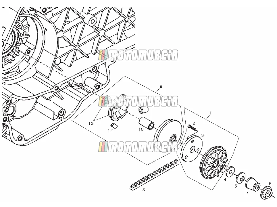 Secondary Pulley