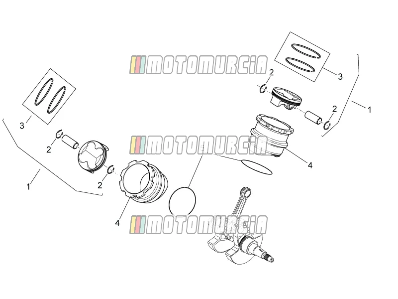 Cylindre avec piston