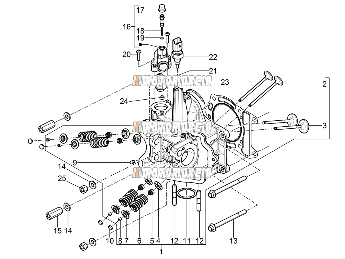 Cylinder Head Unit - Valve