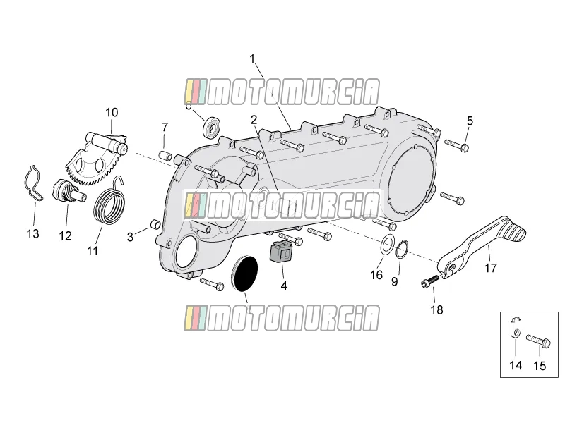 Motor »transmissiedeksel