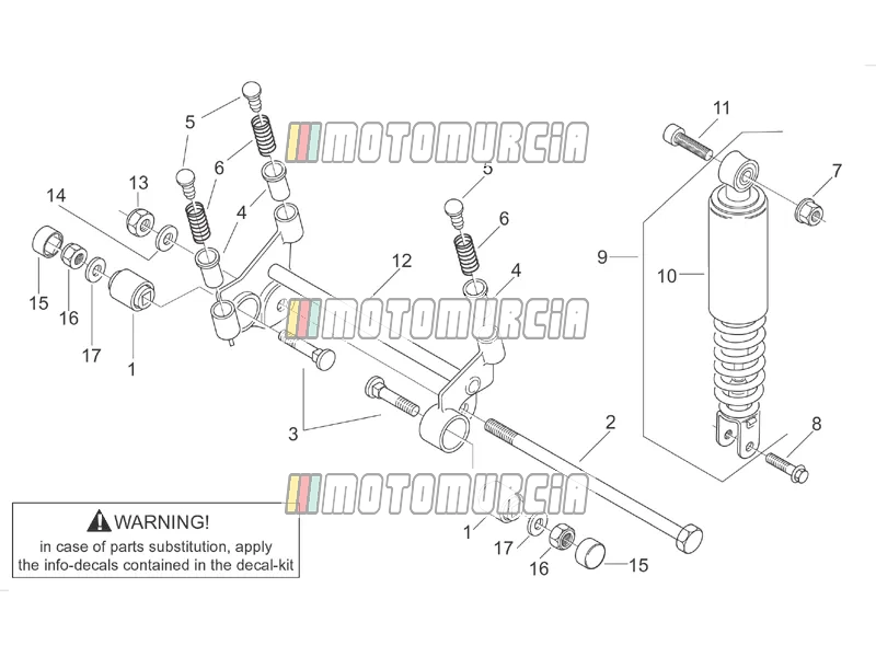 Frame » r.shock absorber-connect. hengel